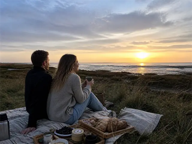 Picnic ved vandet